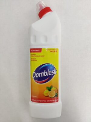 DOMBLESK Средство для чистки сантехники универсальное "ЛИМОН" 1л.